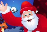 Painel de Festa Natal Papai Noel 03 - Colormyhome
