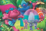 Painel de Festa Trolls 04 - Colormyhome