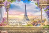 Painel de Festa Varanda em Paris 03 - Colormyhome