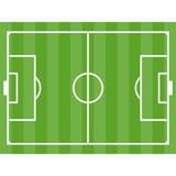 Painel de Tecido Sublimado Campo de Futebol - Fabrika de festa