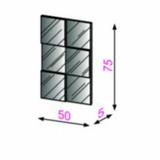 Painel Decorativo 3D Espelhado TB85 Dalla Costa