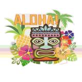 Painel Decorativo Aloha Festa Havaiana Paper Fest - Festabox