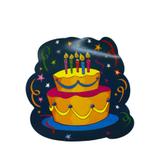 Painel Decorativo Bolo de Aniversário - Festabox