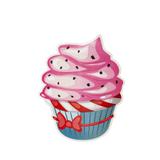 Painel Decorativo Cupcake Rosa - Festabox