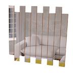 Painel Decorativo de Espelhos JB 4055 Caramelo - JB Bechara