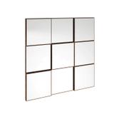 Painel Decorativo Espelhado 75cmx75cmTB86 Dalla Costa Nobre