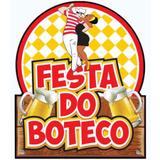 Painel Decorativo Festa Boteco Festança