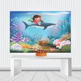 Painel Decorativo Festa Infantil 1,80 M x 1,30 M Lona Fosca - Geral