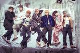 Painel Decorativo Festa KPOP BTS 150x100cm - X4adesivos