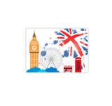 Painel Decorativo Festa Londres Duster - Festabox