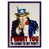 Painel Decorativo I Want You - Festabox