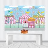 Painel Decorativo Infantil 1,50 por 1,00 M Modelos 2019 - Wrio festas