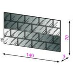 Painel Decorativo Ladrilho 3D TB90 Dalla Costa