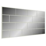 Painel Decorativo Ladrilho Espelho TB90 Off White - Dalla costa