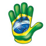 Painel Decorativo Mão Brasil Festança - Festabox