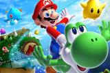 Painel decorativo Mario Bros 150x100cm - X4adesivos