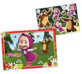 Painel Decorativo - Masha e o Urso - Regina festas