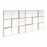 Painel Decorativo Quadriculado Espelhado 150x75cm TB88 Dalla Costa