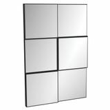 Painel Decorativo Quadriculado Espelhado 50x75cm TB85 Dalla Costa