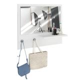 Painel Decorativo Trend Branco Com Espelho BR21_BR Estilare