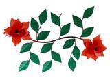 Painel Enfeite De Parede Lindo Com Flores Decoração Interior - Libertas rosas artesanato