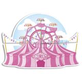 Painel Especial para Decoração Circo Rosa Festcolor - Festabox