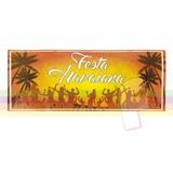 Painel Faixa Decorativa Festa Havaiana Paper Fest - Festabox