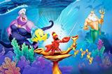 Painel Festa A Pequena Sereia 150x100cm - X4adesivos
