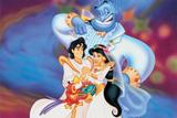 Painel Festa Aladdin 150x100cm - X4adesivos
