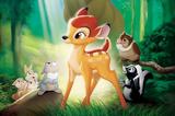 Painel Festa Bambi 150x100cm - X4adesivos