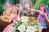 Painel Festa Barbie 150x100cm - X4adesivos