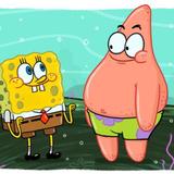Painel Festa Bob Esponja 150x100cm - X4adesivos