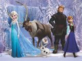 Painel Festa Frozen 150x100cm - X4adesivos