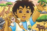 Painel Festa Go Diego Go 150x100cm - X4adesivos