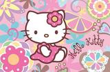 Painel Festa Hello Kitty 150x100cm - X4adesivos