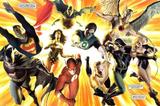 Painel Festa Liga da Justiça 150x100cm - X4adesivos