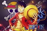 Painel Festa One Piece 150x100cm - X4adesivos