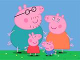 Painel Festa Peppa Pig 150x100cm - X4adesivos