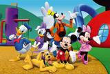 Painel Festa Turma do Mickey 150x100cm - X4adesivos