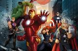 Painel Festa Vingadores 150x100cm - X4adesivos