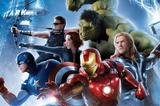 Painel Festa Vingadores 150x100cm - X4adesivos