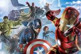 Painel Festa Vingadores 150x100cm - X4adesivos