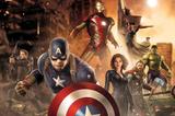 Painel Festa Vingadores 150x100cm - X4adesivos