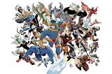 Painel Festa X-Men 150x100cm - X4adesivos