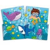 Painel Gigante para Decoração Fundo do Mar Festcolor - Festabox