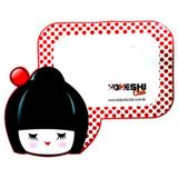 Painel Kokeshi Club Coque Vermelho Original Trevisan Concept 36cm x 30cm x 0cm