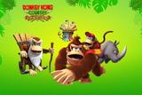 Painel Lona Festa Donkey Kong 150x100cm - X4adesivos