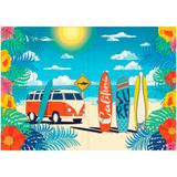 Painel para Decoração Festa Surf Junco - Festabox