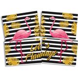 Painel para Decoração Flamingo Gold Festcolor - Festabox