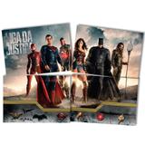 Painel para Decoração Liga da Justiça o Filme Festcolor